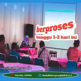 Panitia pengisian pamong berproses