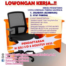 LOWONGAN KERJA